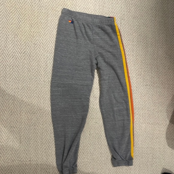 Grey striped AV sweats